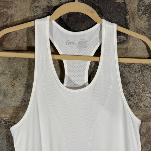 Zyia Active Tank Top Woman's Small Poppy Ombre‎ Racerback Yoga Workout Gym - Picture 3 of 10